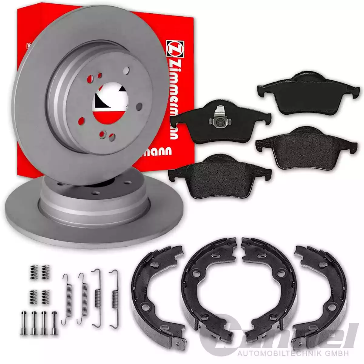 Гальмівні колодки і диски Zimmermann для Mercedes-Benz Sprinter 4-t C