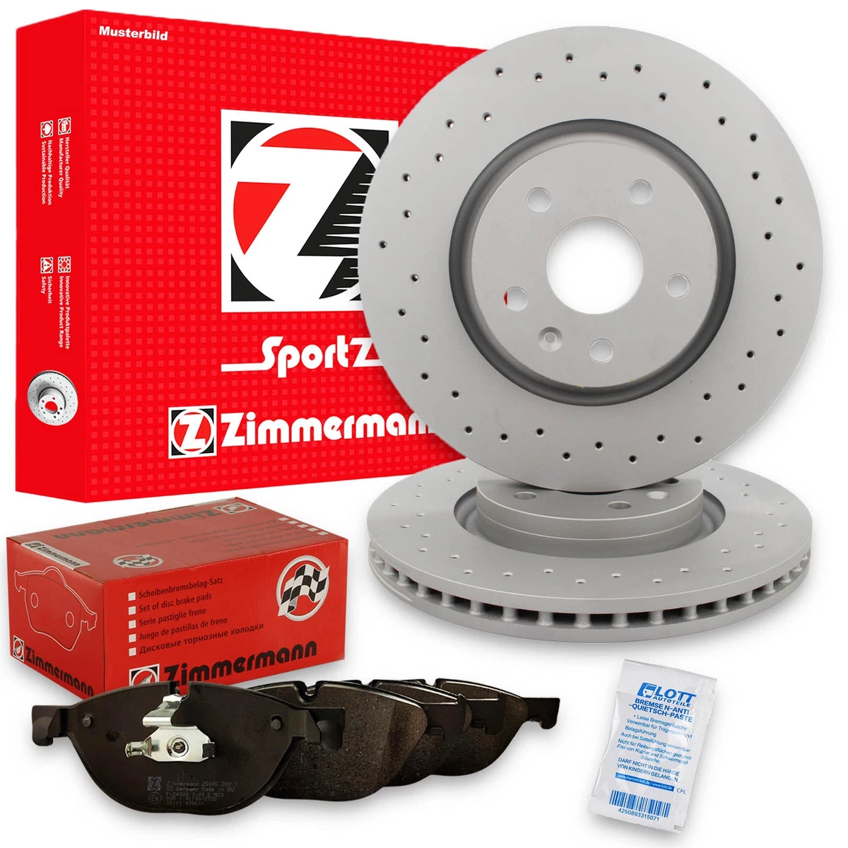 Otto-Zimmermann гальмівні диски та колодки для FIAT DUCATO А