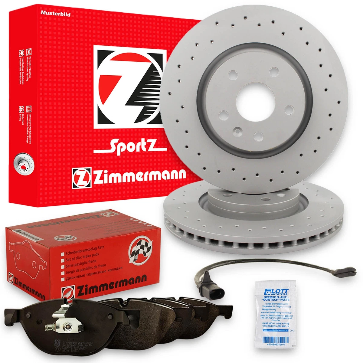 Otto-Zimmermann гальмівні диски та колодки для FIAT DUCATO А