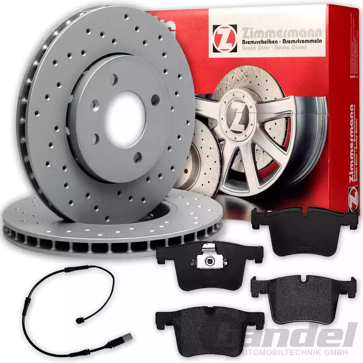 Гальмівні колодки і диски Zimmermann для Mercedes-Benz Sprinter 4-t C