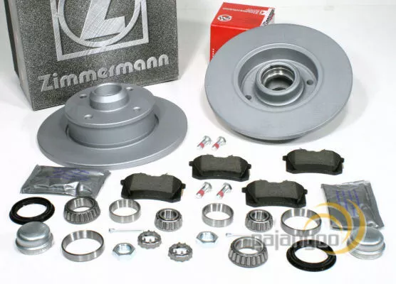 Найкращі гальмівні диски та колодки Zimmermann для VW CC (358) 1.4 TSI